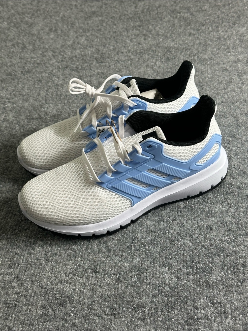 Adidas Ultimashow Womens Sneakers White/Baby Blue Size 6.5